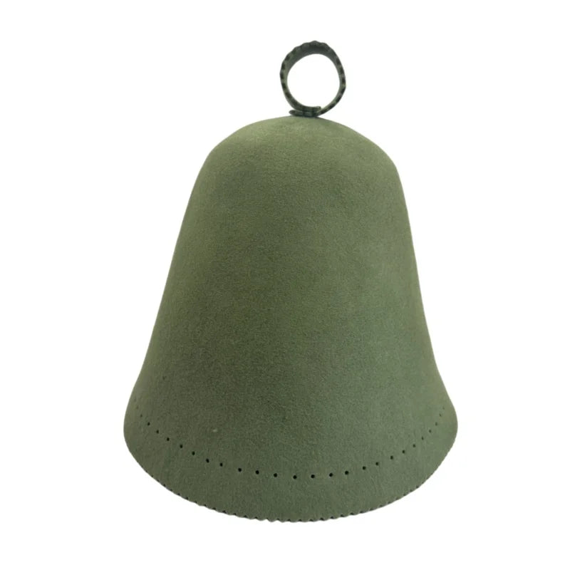 Premium Merino Wool Sauna Hat by Vikka
